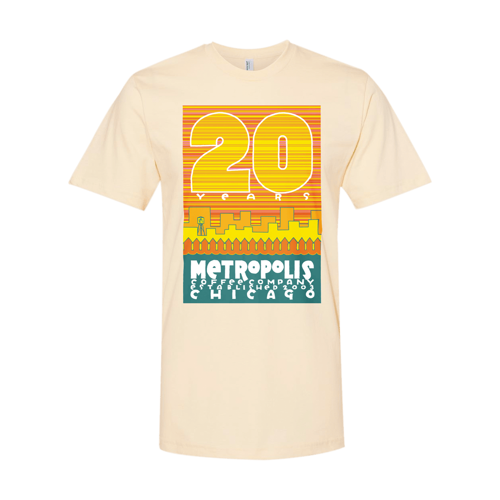 20th (!) Anniversary T-shirt creme